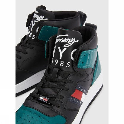 LEATHER MID CUT BASK