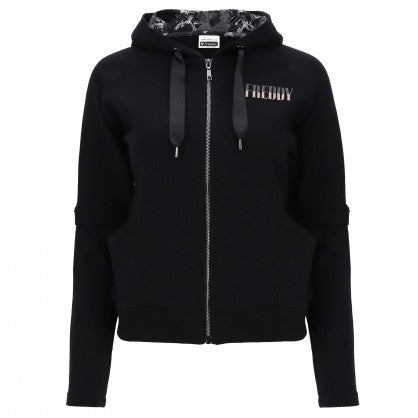 FELPA CAPPUCCIO ZIP