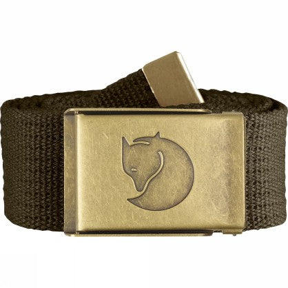 CANVAS BRASS BELT 4CM