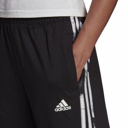 PRINT 3-STRIPES LOOSE PANTS