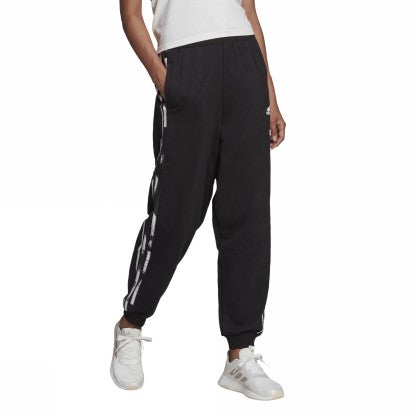 PRINT 3-STRIPES LOOSE PANTS