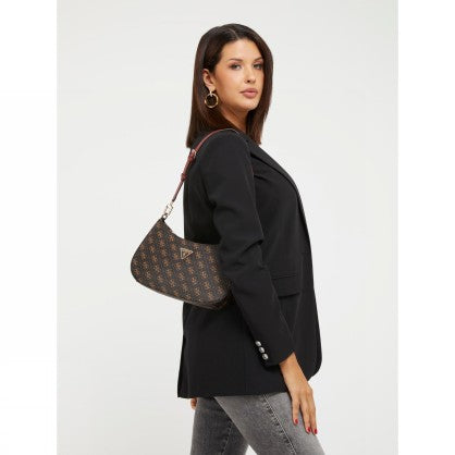 NOELLE TOP ZIP SHOULDER BAG