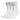 CREW SOCK 3STRP