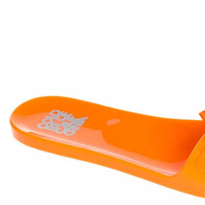 JELLY SLIDE WITH PLAIN BOW