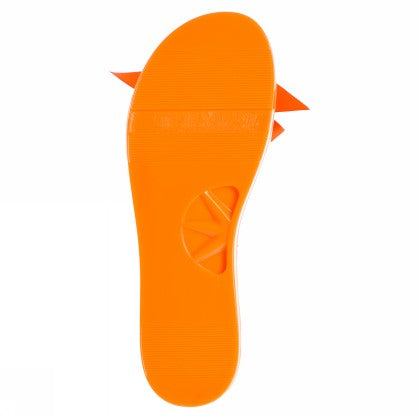 JELLY SLIDE WITH PLAIN BOW