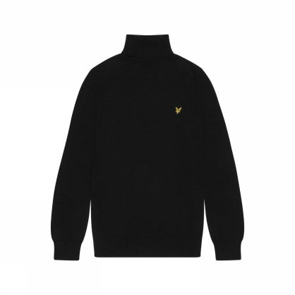 Cotton Merino Turtleneck Jumper