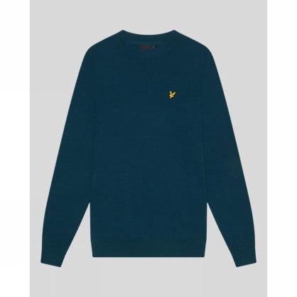 Cotton Merino Crew Neck Jumper