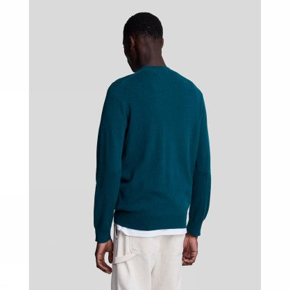 Cotton Merino Crew Neck Jumper