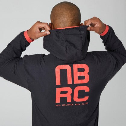 PRINTED IMPACT RUN LIGHT PACK JACKET BK/RED - Jacket