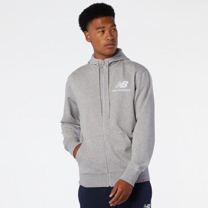 ESSENTIALS STACKED FULL ZIP HOODIE