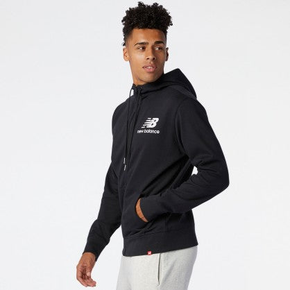 ESSENTIALS STACKED FULL ZIP HOODIE