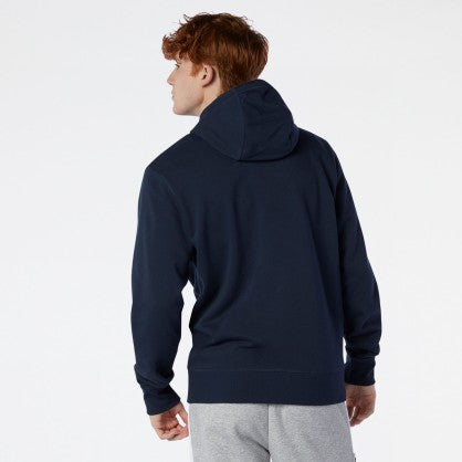 ESSENTIALS STACKED FULL ZIP HOODIE ECLIPSE