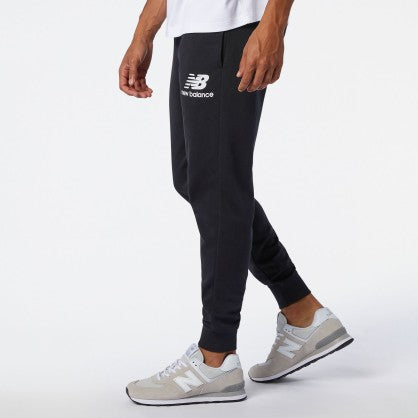 ESSENTIALS STACKED LOGO SWEATPANT Black - Trousers