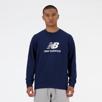 STACKED LOGO FRENCH TERRY CREW