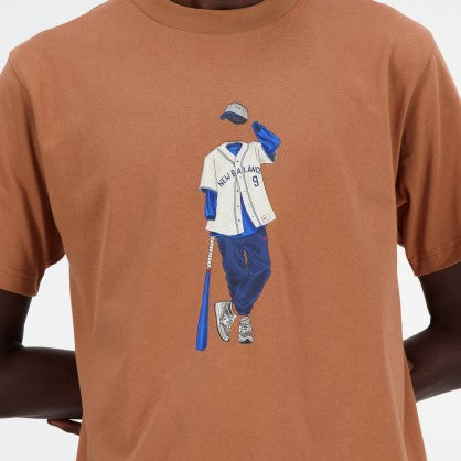 BASEBALL STYLE RELAXED TEE