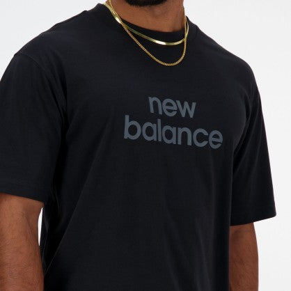 NEW BALANCE LINEAR LOGO RELAXED TEE