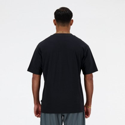 NEW BALANCE LINEAR LOGO RELAXED TEE