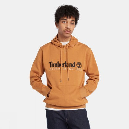 Embroidery Logo Brush Back Hoodie