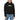 WM FLYING V FT BOXY HOODIE BLACK