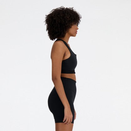 NB ATHLETICS MEDIUM SUPPORT SLEEK ZIPPER FRONT SPORTS BRA
