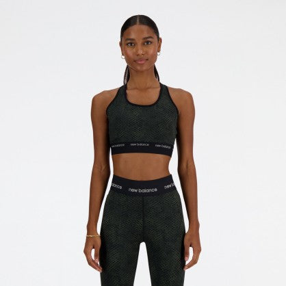 MEDIUM SUPPORT SLEEK PRINTED PACE BRA
