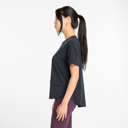 DRAPEY JERSEY OVERSIZED T-SHIRT