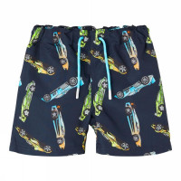 NMMHOTWHEELS MARKO LONG SWIMSHORTS VDE