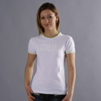 T-SHIRT GOLIA BIANCA COTONE STRETCH