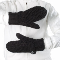 CHUNKY KNIT GLOVES