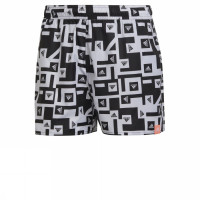 VERY SHORT LENGTH GRAPHIC SWIM SHORT