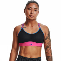 UA INFINITY MID BRA BLOCKED