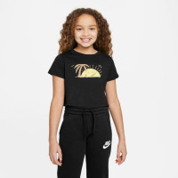 G NSW TEE SUN SWOOSH CROP