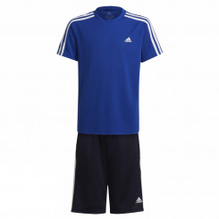 ADIDAS BOYS D2M T-SHIRT AND SHORTS