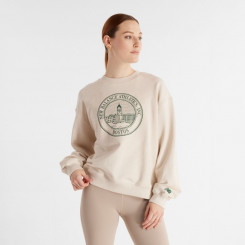 ATHLETICS FRENCH TERRY OVERSIZED CREST CREW