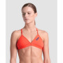 WOMEN S TEAM SWIM TOP TIE BACK SOLID